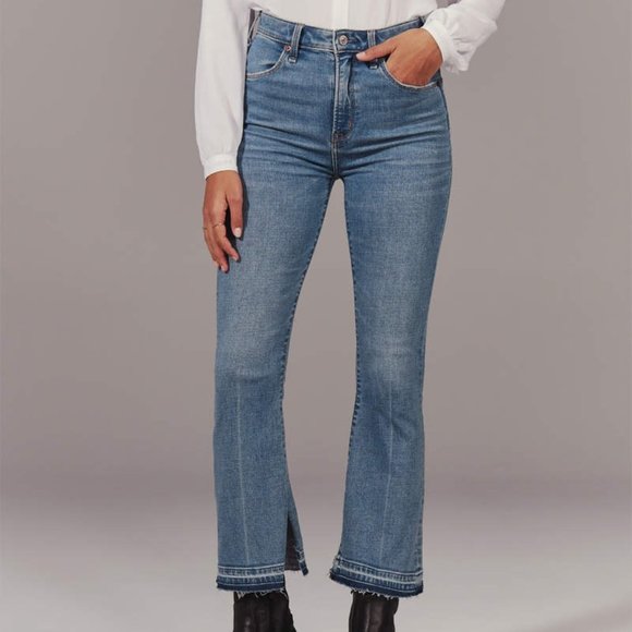 Abercrombie & Fitch Denim - NWT A&F High Rise Ankle Flare Jeans